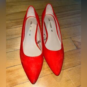 Chaussures à talons rouge / Red heels tails/size 9